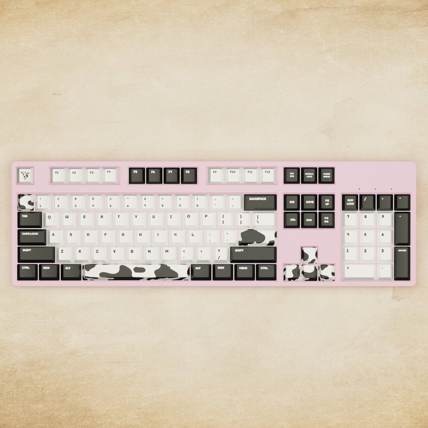 Alpha 108 - 100% Cow Mechanical Keyboard