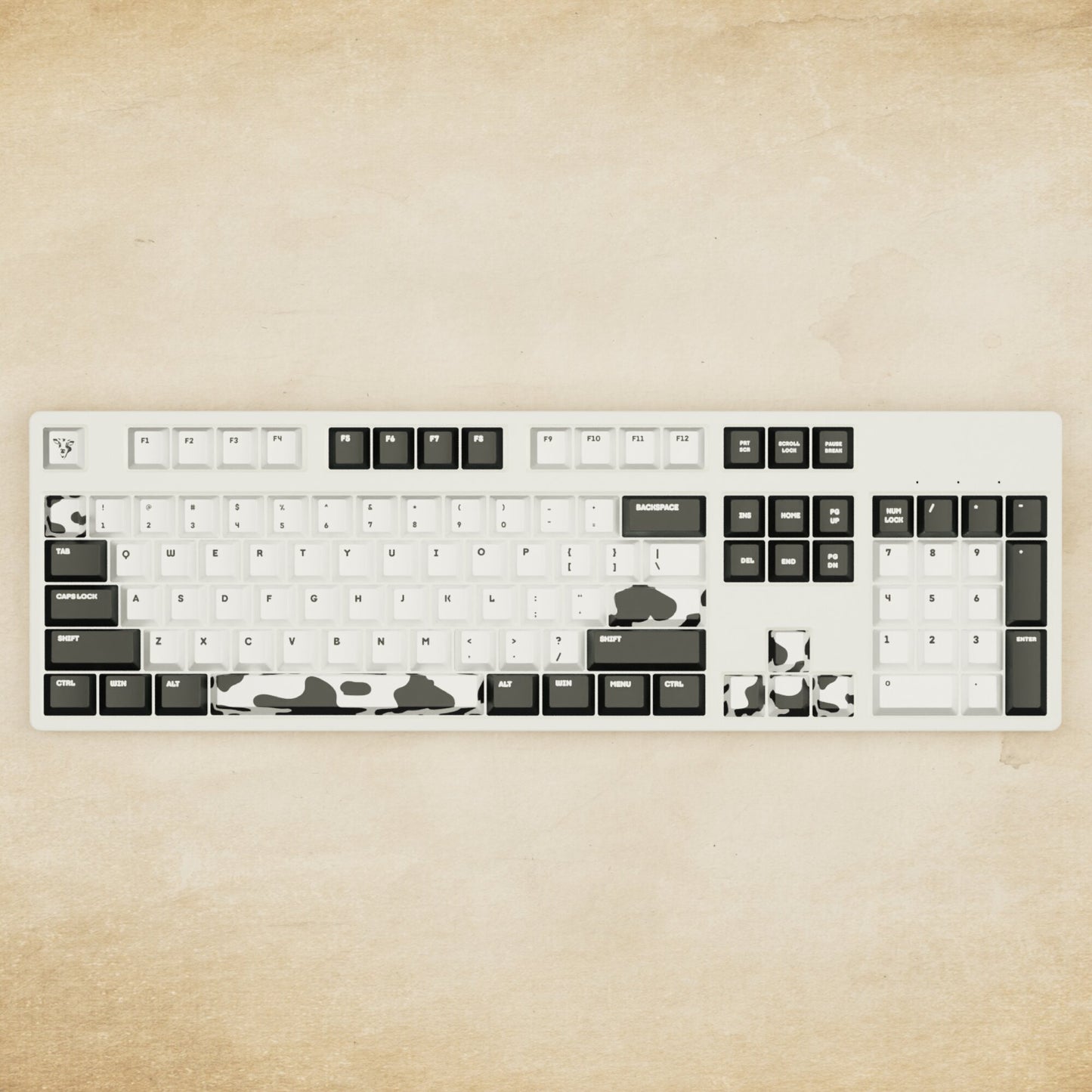 Alpha 108 - 100% Cow Mechanical Keyboard