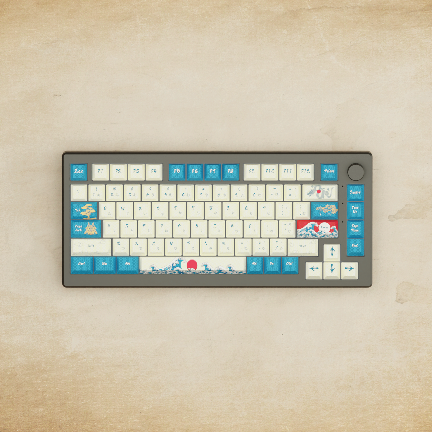 Alpha 82 - 75% Japanese Wave Mechanical Keyboard