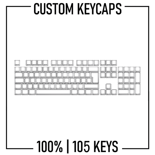100% iso Design Studio 100% Keyboard Custom PBT Keycap set ( ISO ) - Goblintechkeys