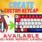 20% Numeric Keyboard Custom Keycaps set ( 21 Keys ) - Goblintechkeys