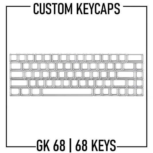 65% GK68 Keyboard Custom Keycaps ( ANSI | 68 Keys ) - Goblintechkeys