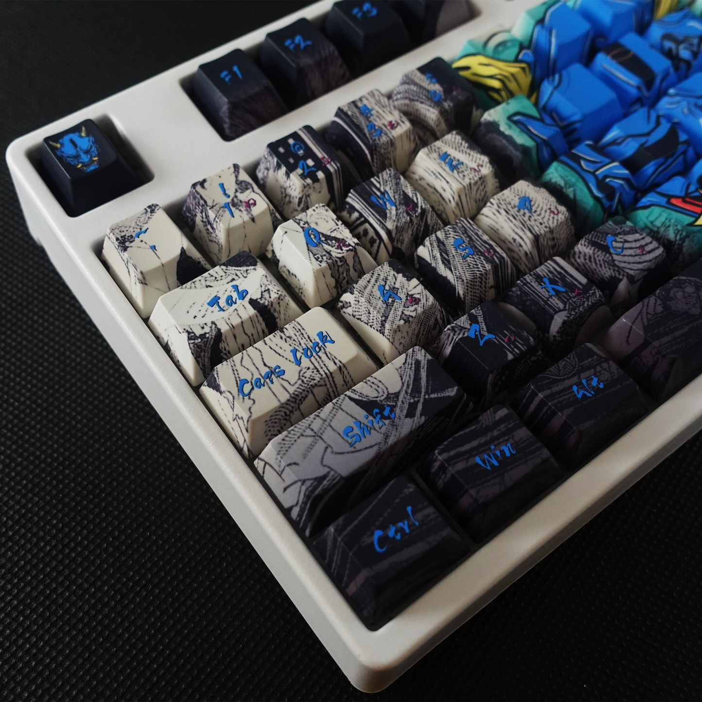 Japanese Oni Keycaps