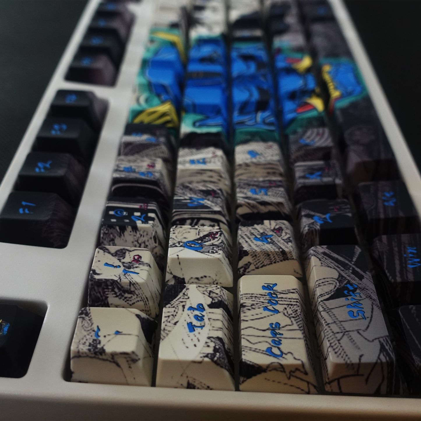 Japanese Oni Keycaps