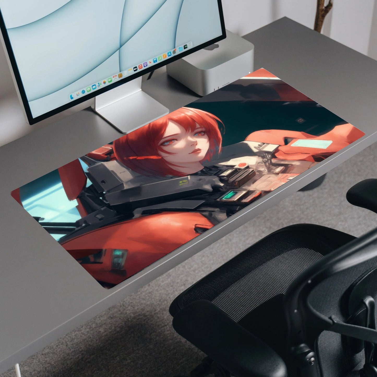 Adventures in Anime | Custom Artisan Mousepad | Gaming & Office Desk Mat - Goblintechkeys
