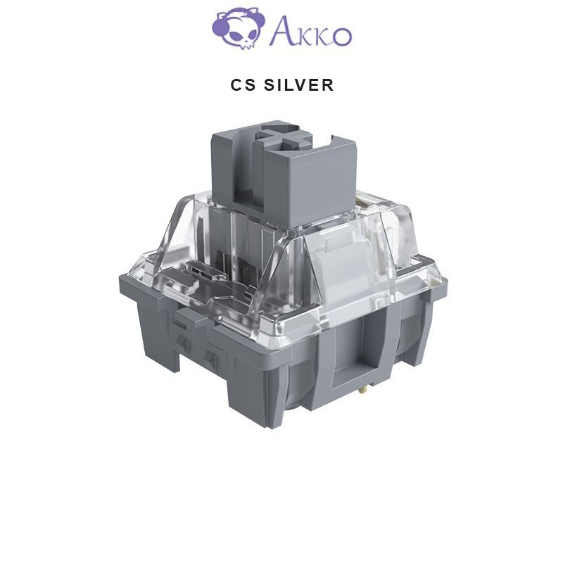 Akko Switches - CS Silver Switches (45pcs) - Goblintechkeys