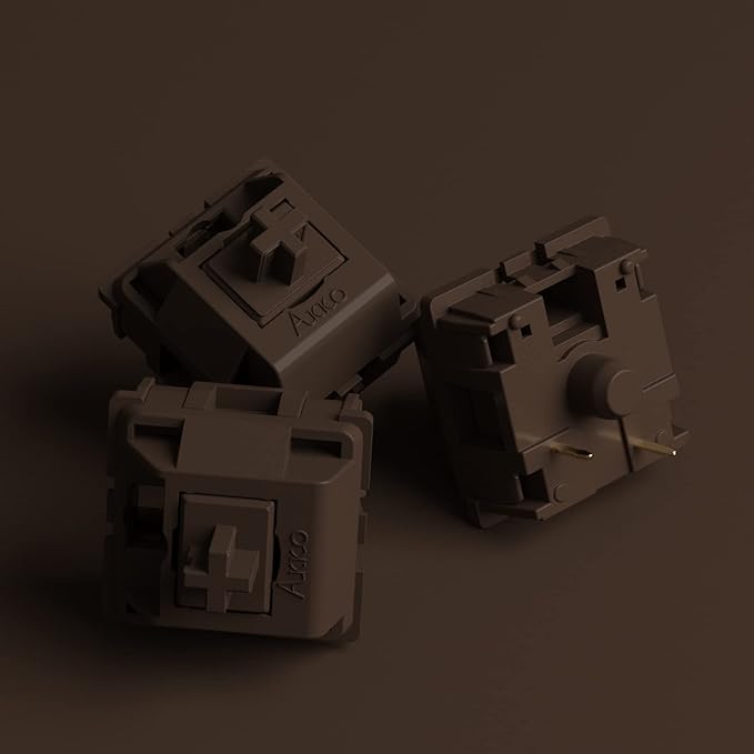 Akko Switches - POM Brown Switches (45pcs) - Goblintechkeys