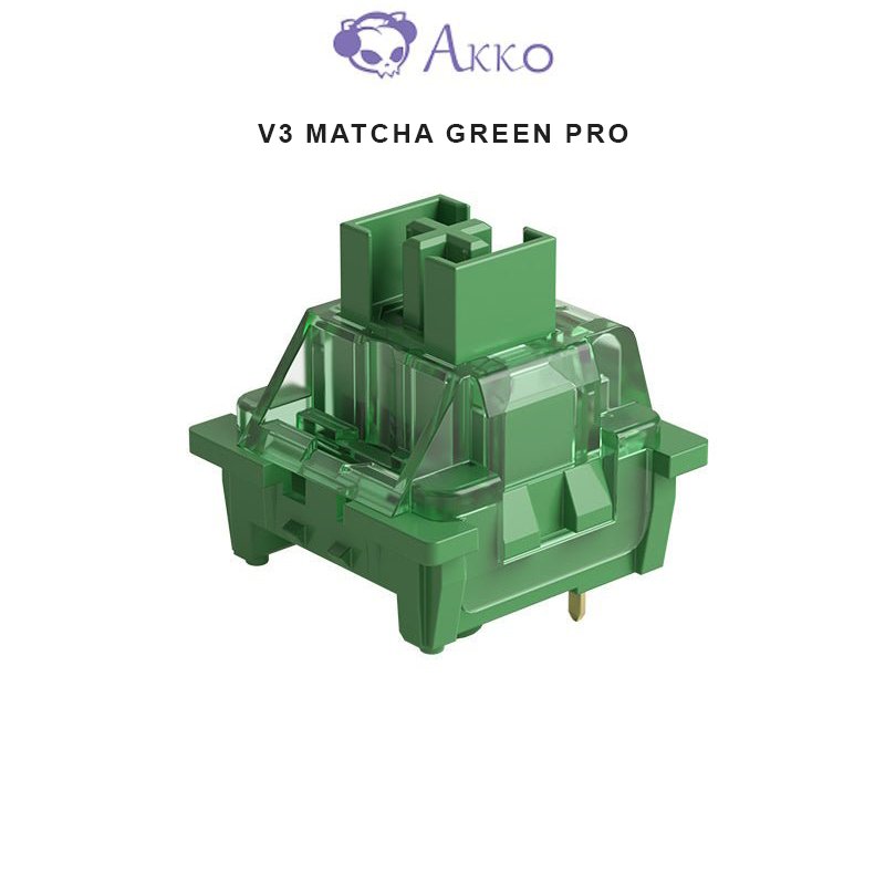 Akko Switches - V3 Matcha Green Pro Switches (45pcs) - Goblintechkeys