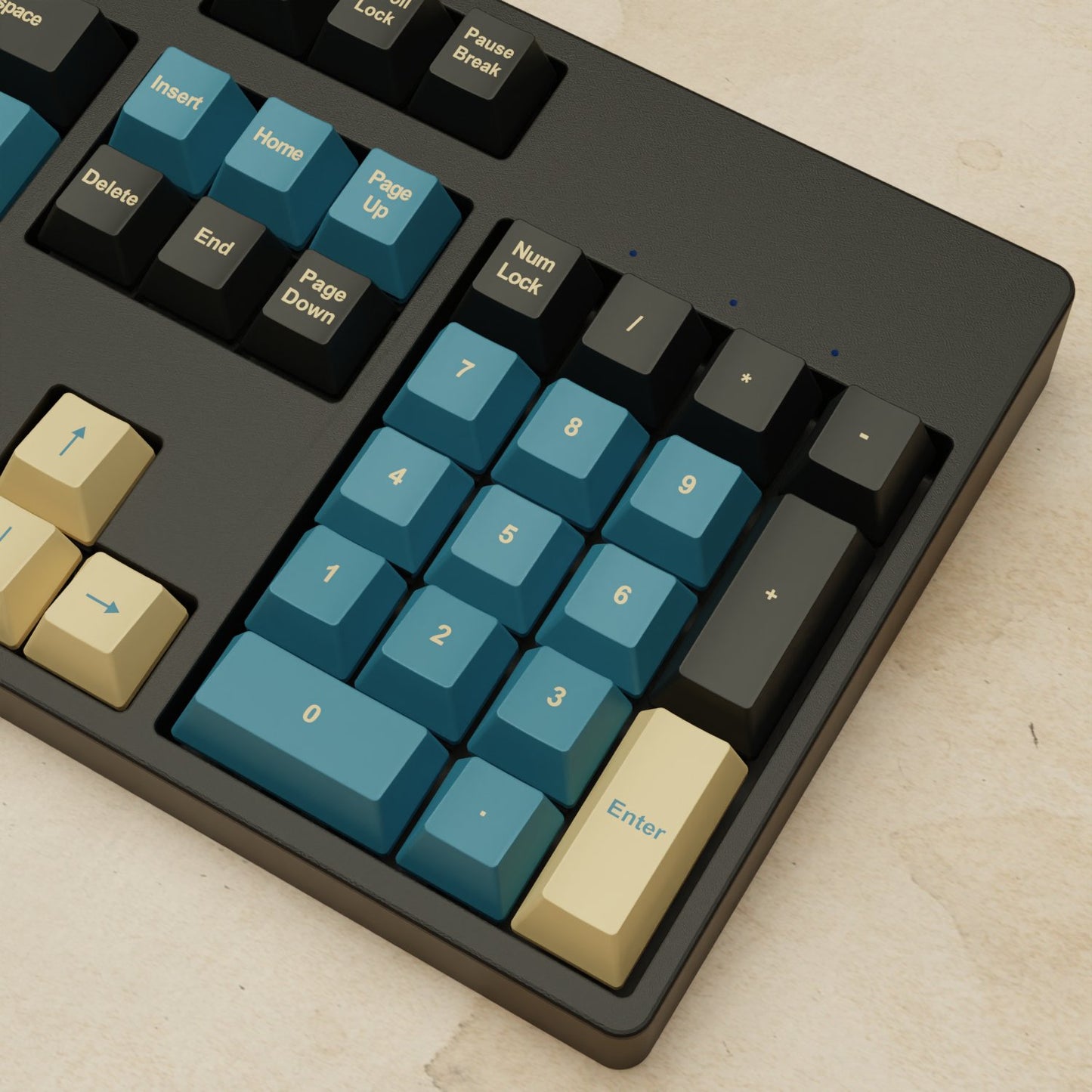 Alpha 108 - 100% Blue Samurai Mechanical Keyboard - Goblintechkeys