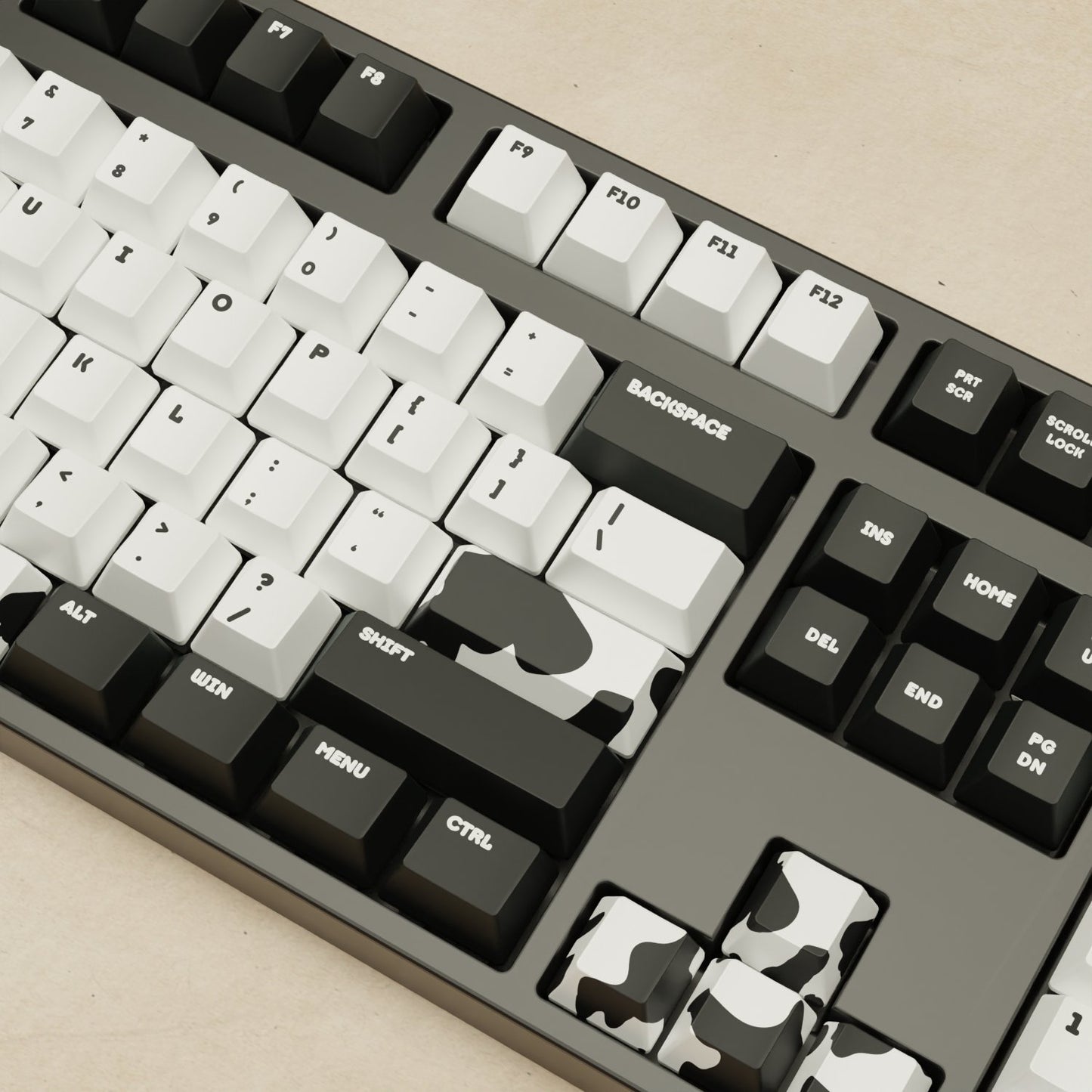 Alpha 108 - 100% Cow Mechanical Keyboard - Goblintechkeys