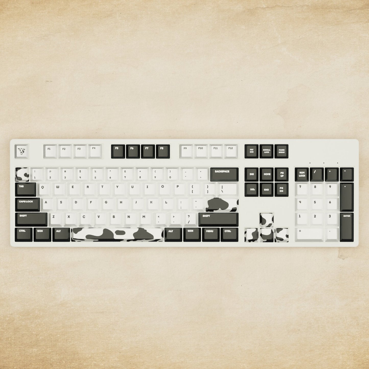Alpha 108 - 100% Cow Mechanical Keyboard - Goblintechkeys