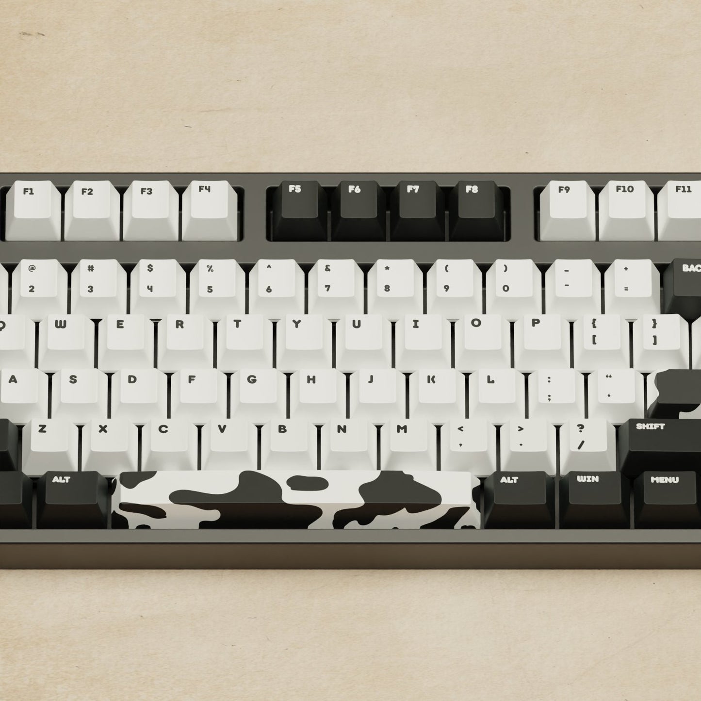 Alpha 108 - 100% Cow Mechanical Keyboard - Goblintechkeys