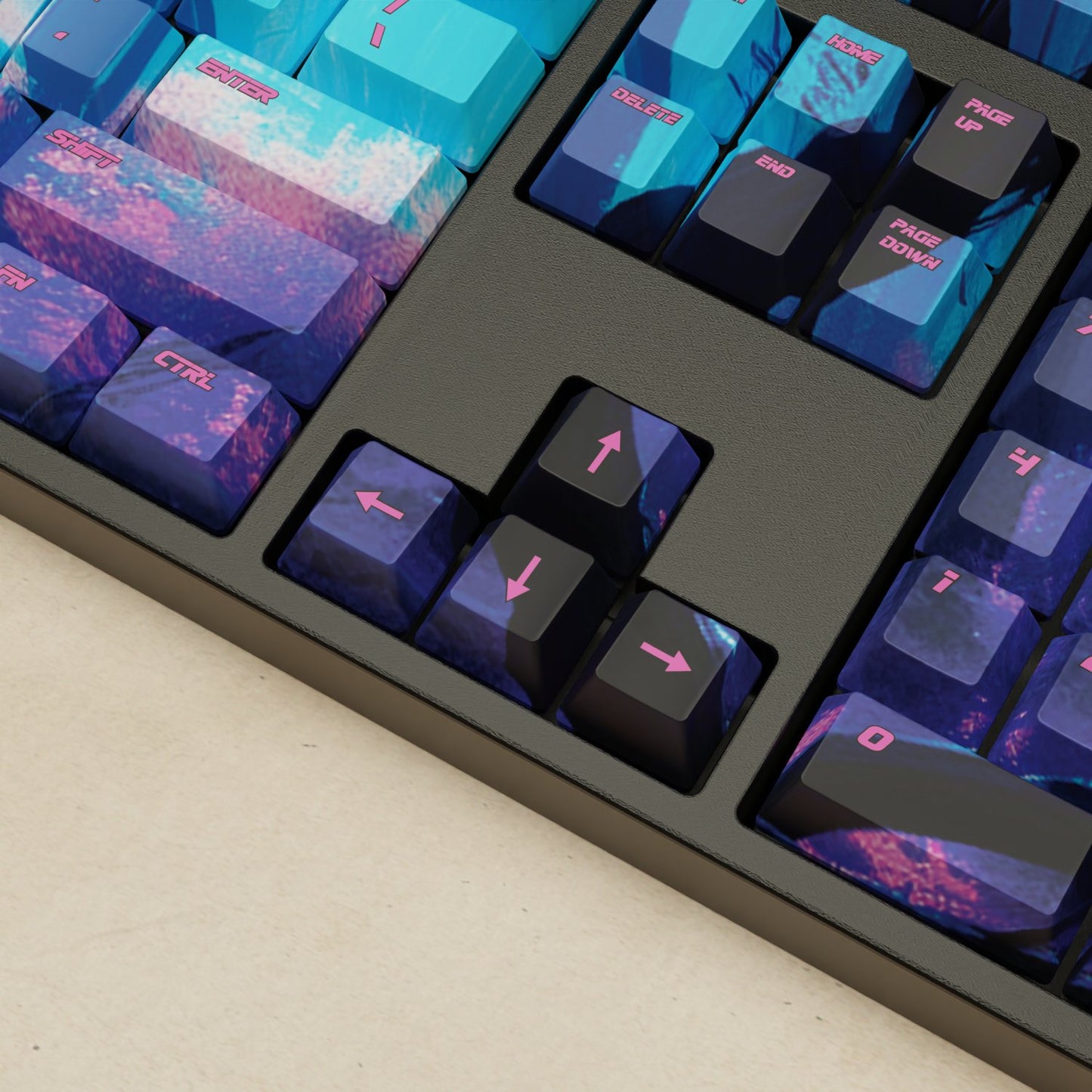Alpha 108 - 100% Cyber Tiger Mechanical Keyboard - Goblintechkeys