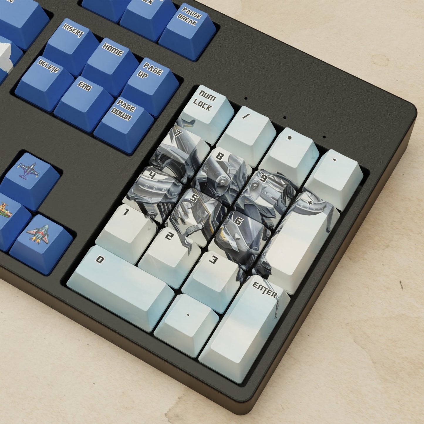 Alpha 108 - 100% Fighter Arcade Mechanical Keyboard - Goblintechkeys