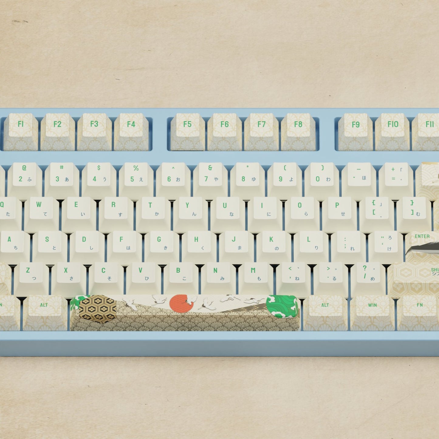 Alpha 108 - 100% Japanese Crane Mechanical Keyboard - Goblintechkeys