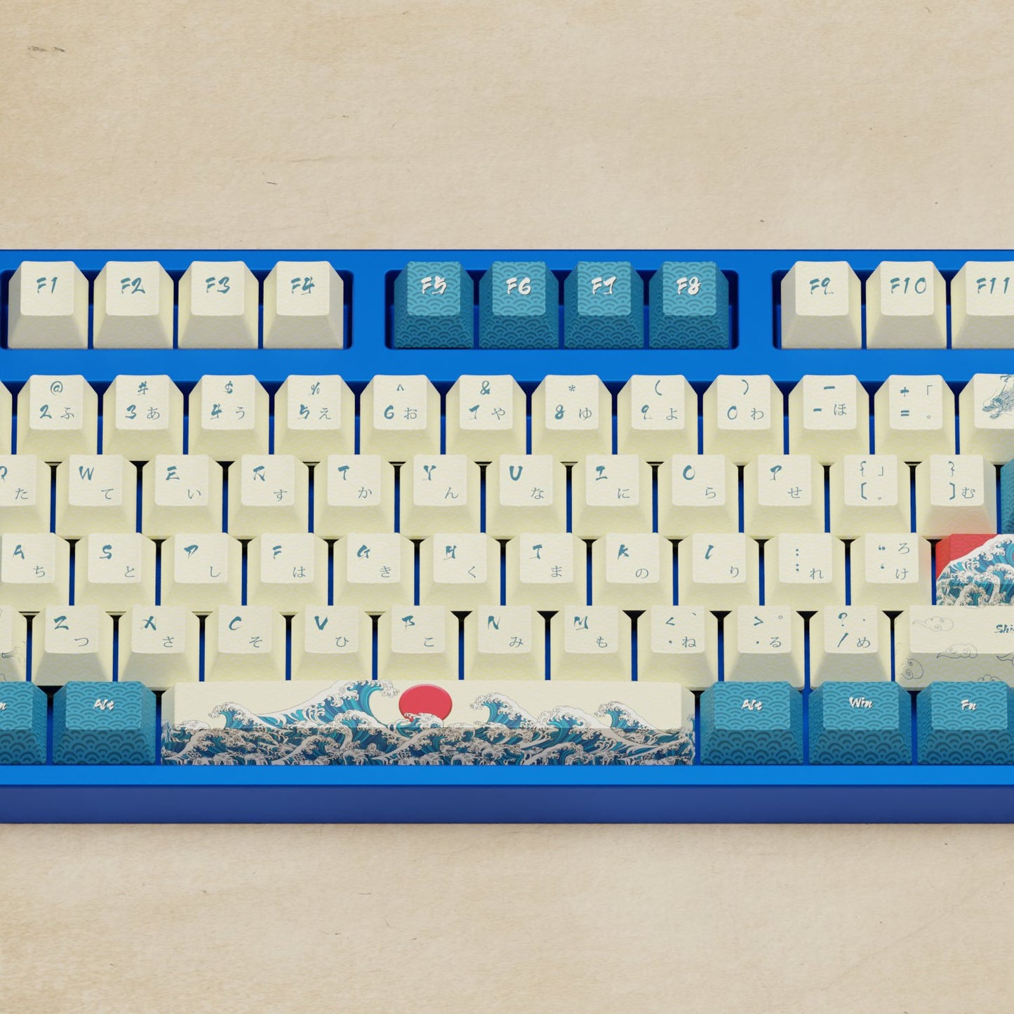 Alpha 108 - 100% Japanese Wave Mechanical Keyboard - Goblintechkeys