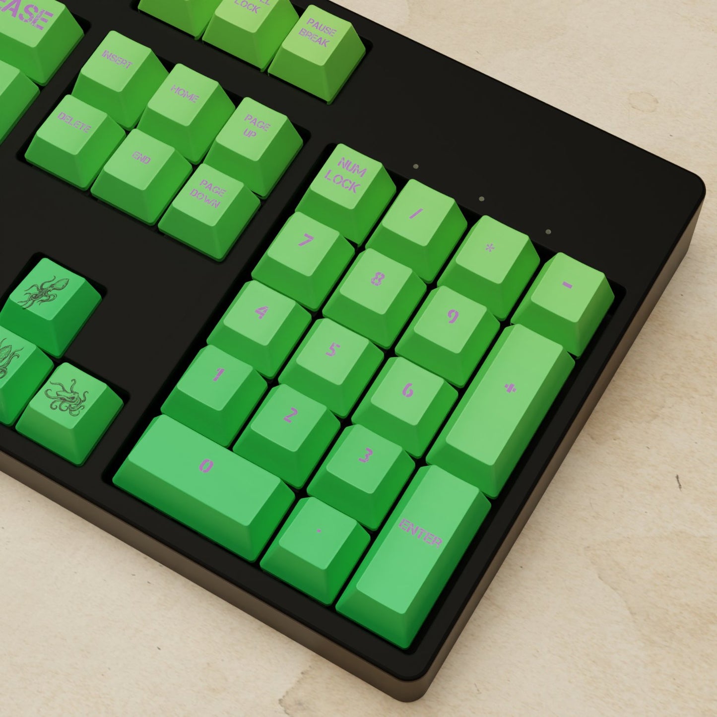 Alpha 108 - 100% Kraken Mechanical Keyboard - Goblintechkeys