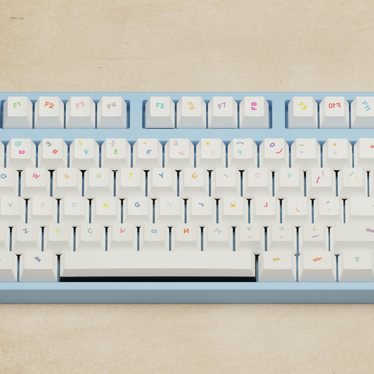 Alpha 108 - 100% Non OCD Mechanical Keyboard - Goblintechkeys