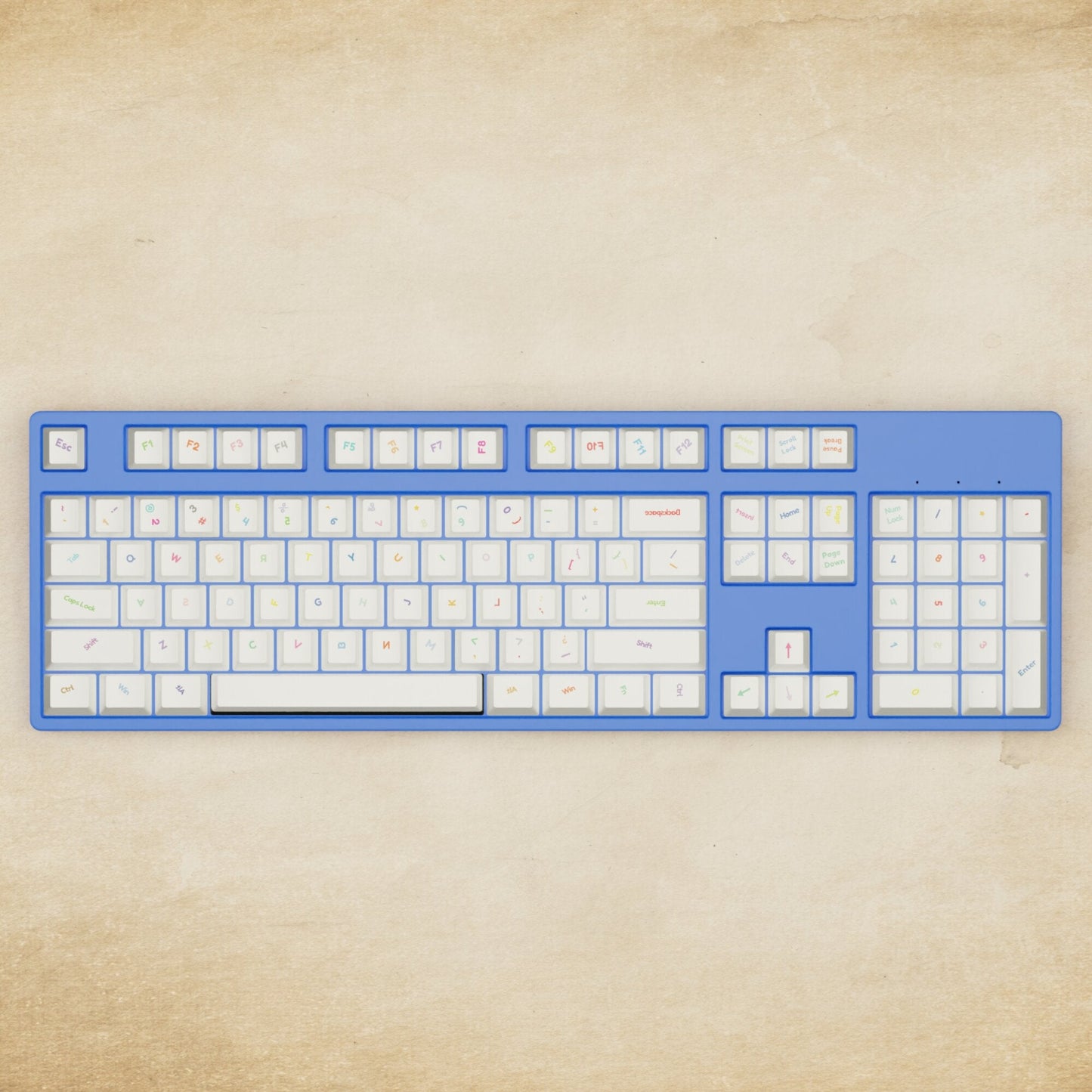 Alpha 108 - 100% Non OCD Mechanical Keyboard - Goblintechkeys
