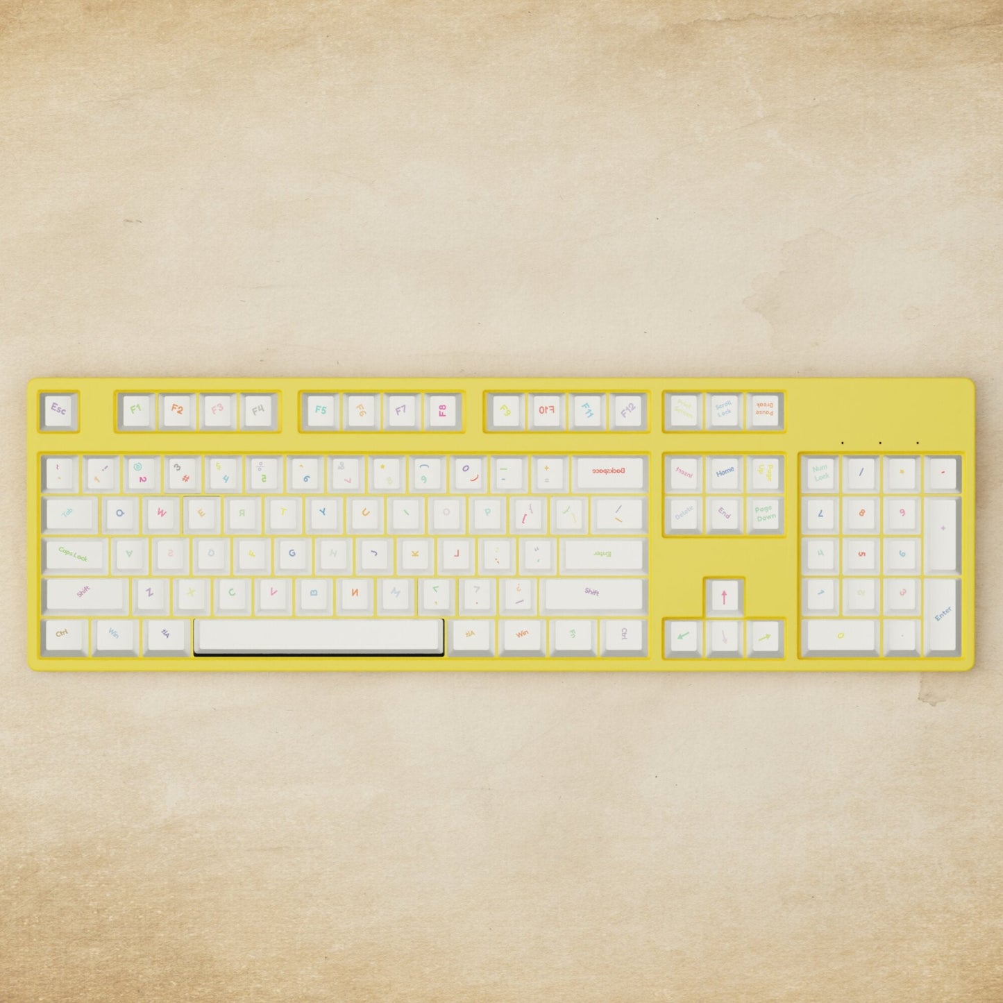 Alpha 108 - 100% Non OCD Mechanical Keyboard - Goblintechkeys