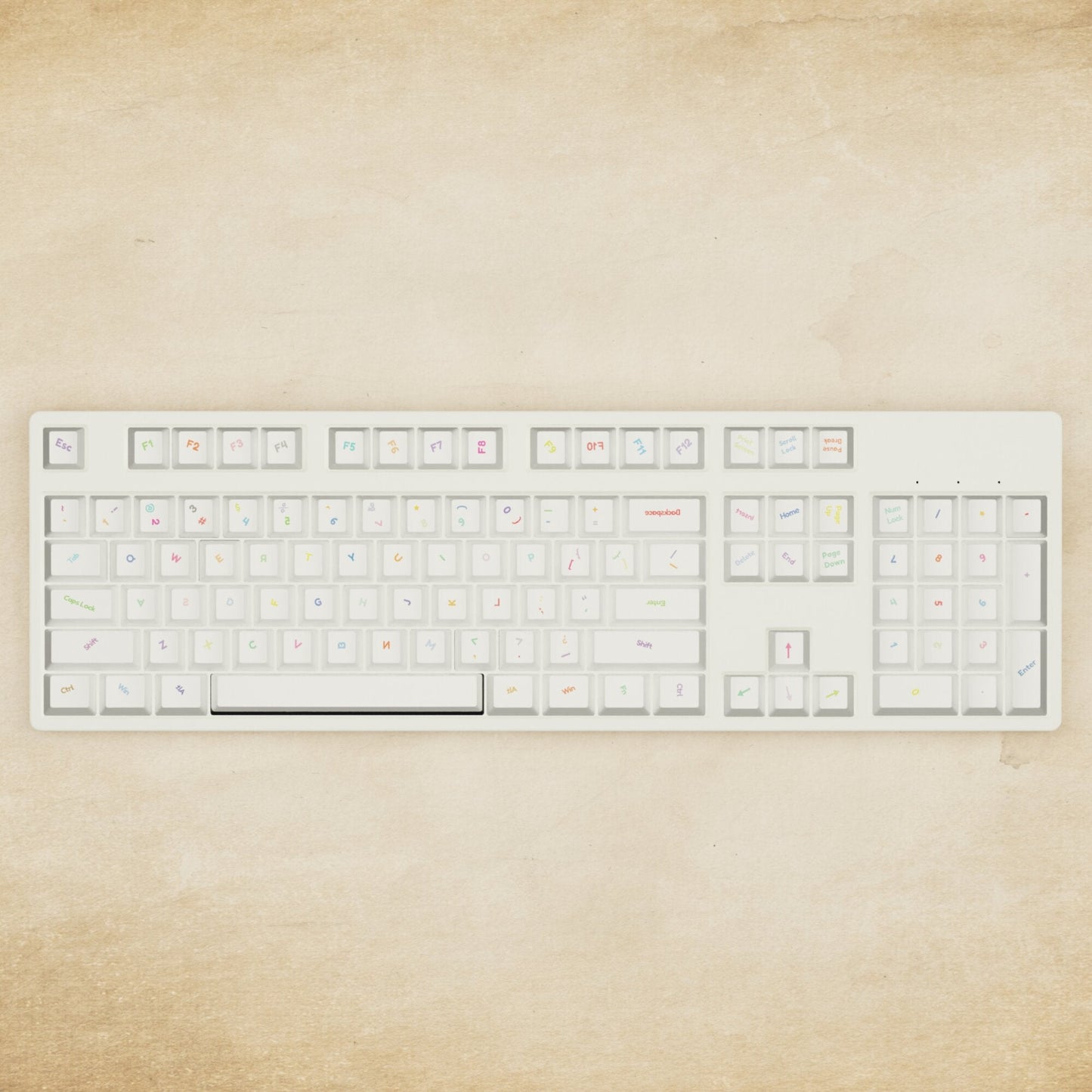Alpha 108 - 100% Non OCD Mechanical Keyboard - Goblintechkeys