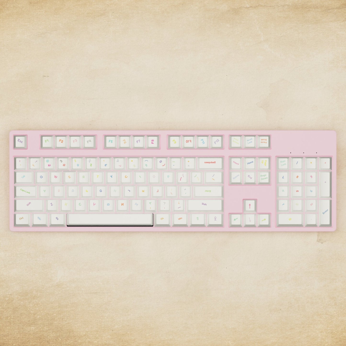 Alpha 108 - 100% Non OCD Mechanical Keyboard - Goblintechkeys