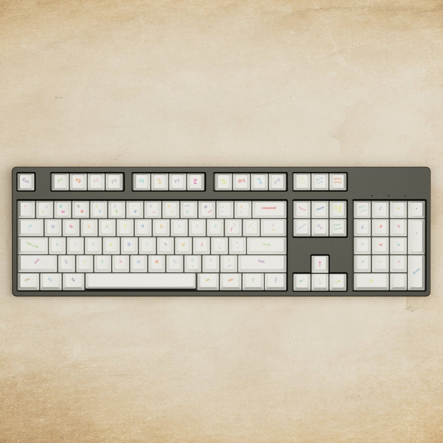 Alpha 108 - 100% Non OCD Mechanical Keyboard - Goblintechkeys