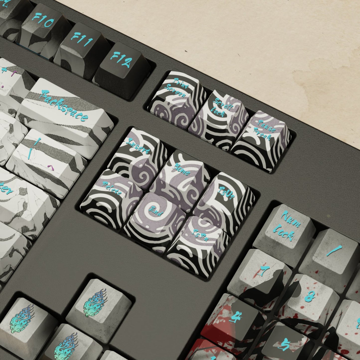 Alpha 108 - 100% Oni Mechanical Keyboard - Goblintechkeys