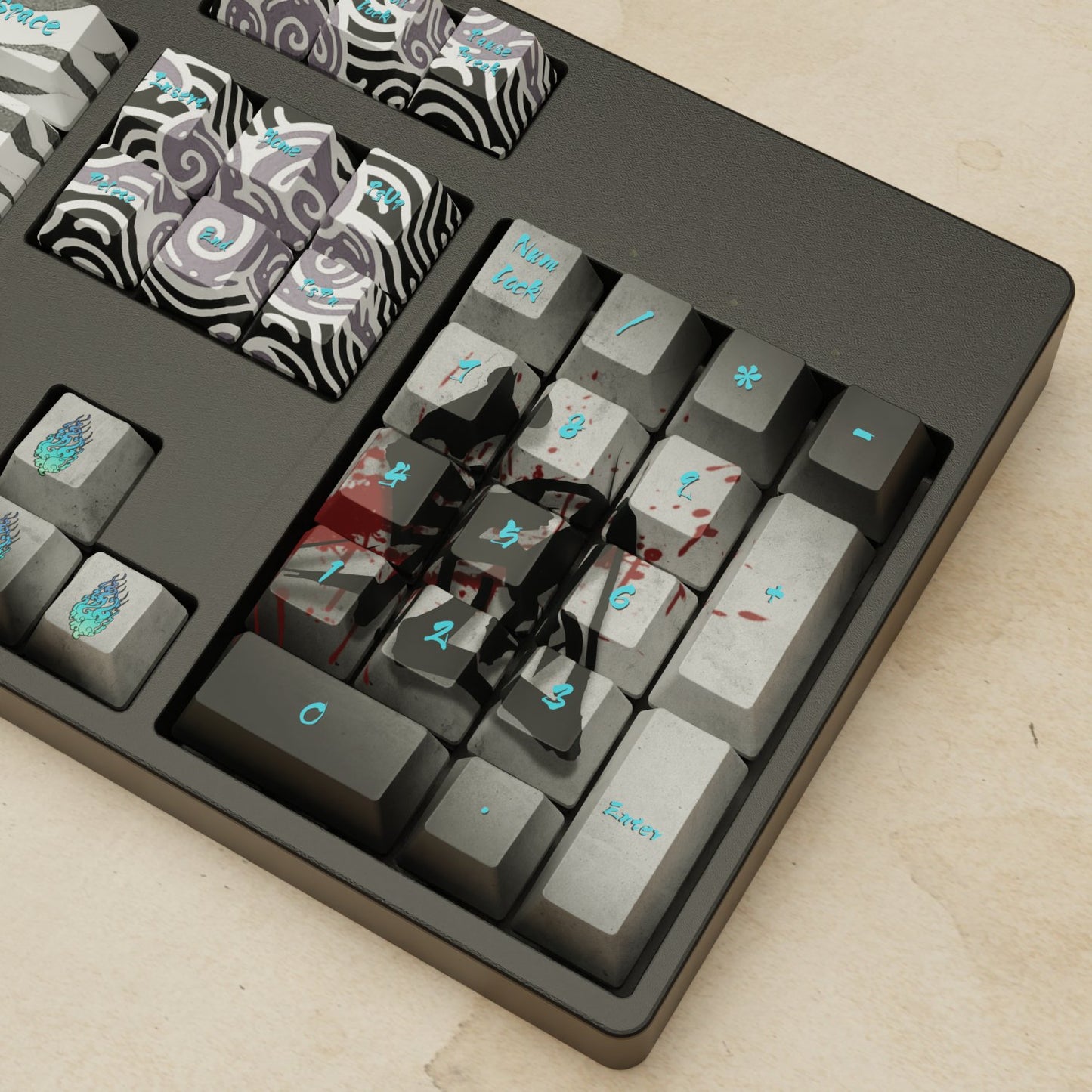 Alpha 108 - 100% Oni Mechanical Keyboard - Goblintechkeys