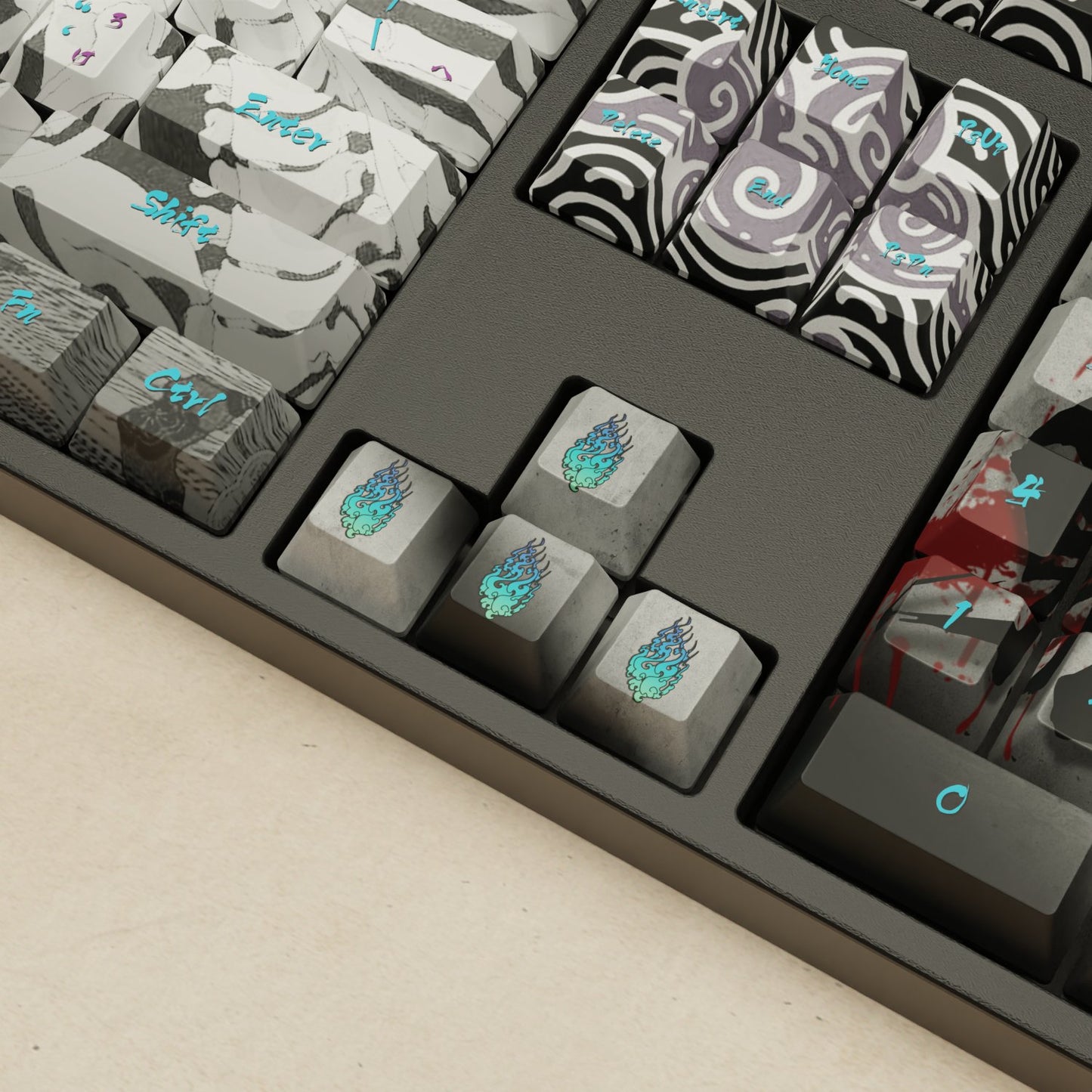 Alpha 108 - 100% Oni Mechanical Keyboard - Goblintechkeys