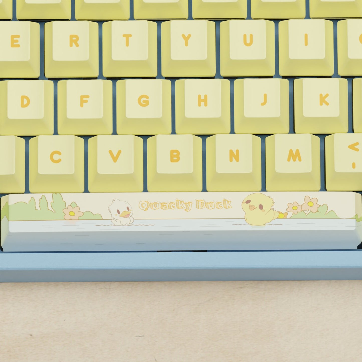 Alpha 108 - 100% Quacky Mechanical Keyboard - Goblintechkeys