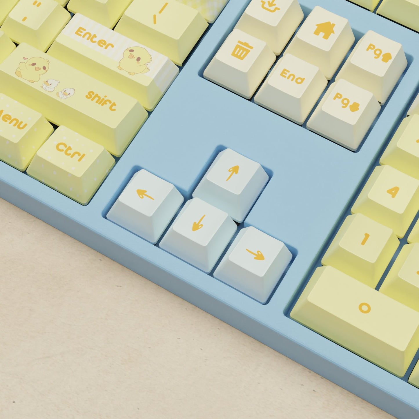Alpha 108 - 100% Quacky Mechanical Keyboard - Goblintechkeys