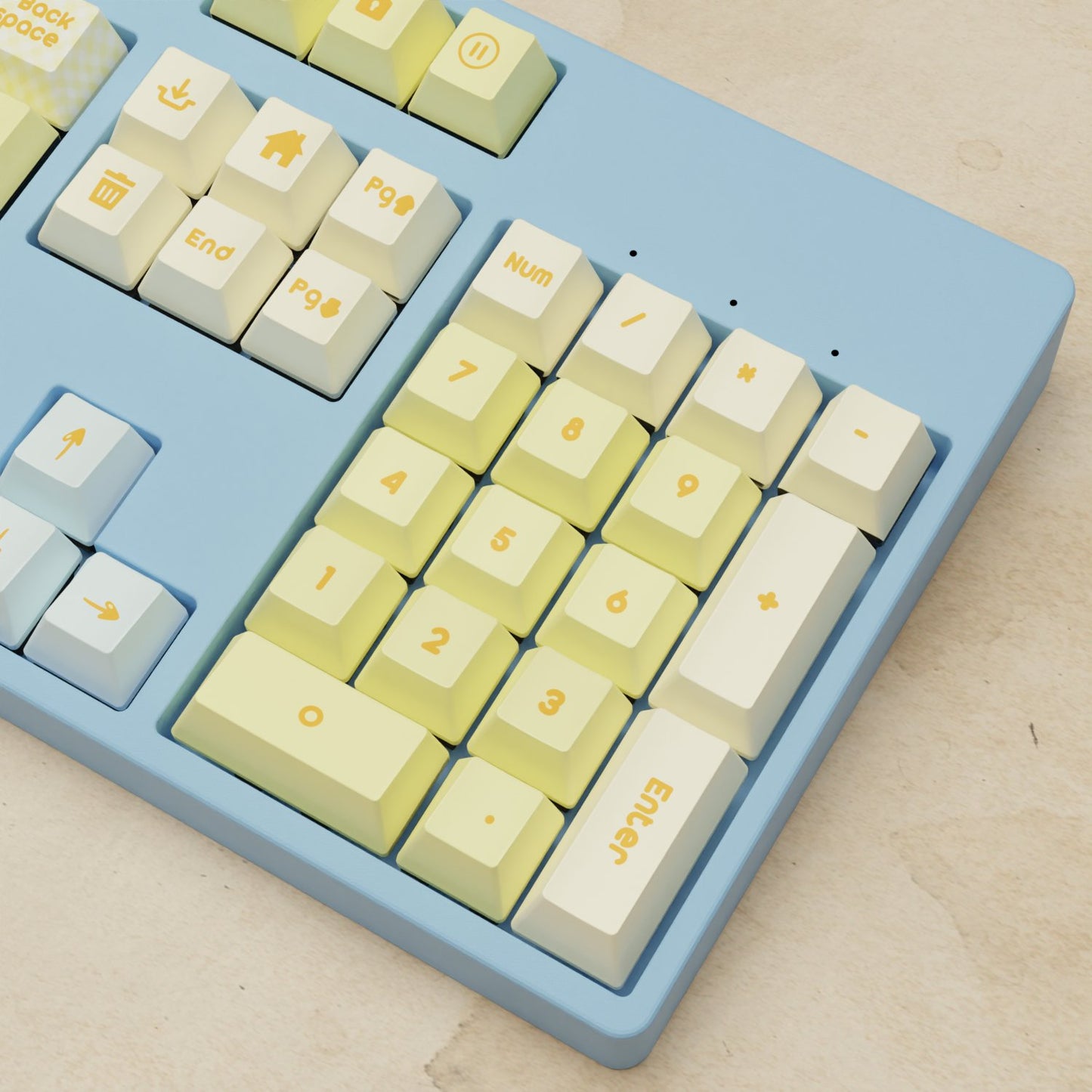 Alpha 108 - 100% Quacky Mechanical Keyboard - Goblintechkeys