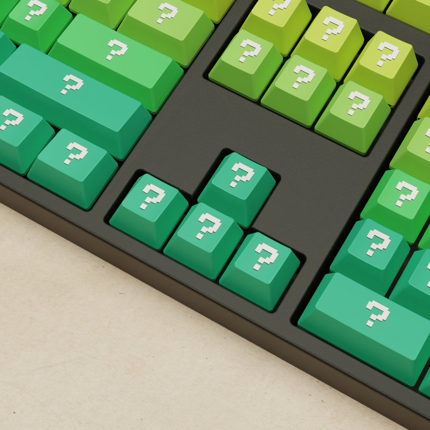 Alpha 108 - 100% Question Mechanical Keyboard - Goblintechkeys