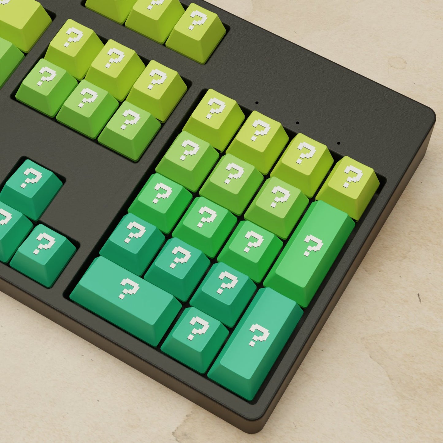 Alpha 108 - 100% Question Mechanical Keyboard - Goblintechkeys