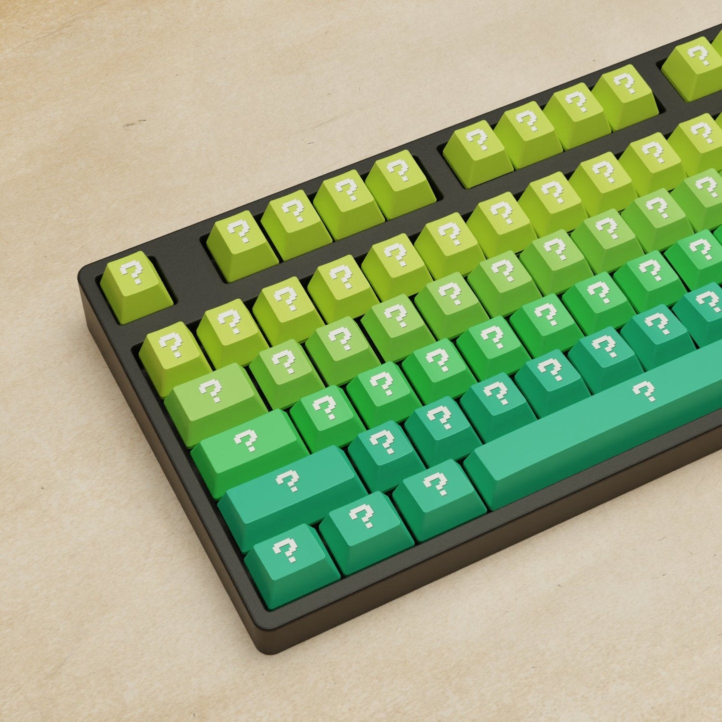 Alpha 108 - 100% Question Mechanical Keyboard - Goblintechkeys