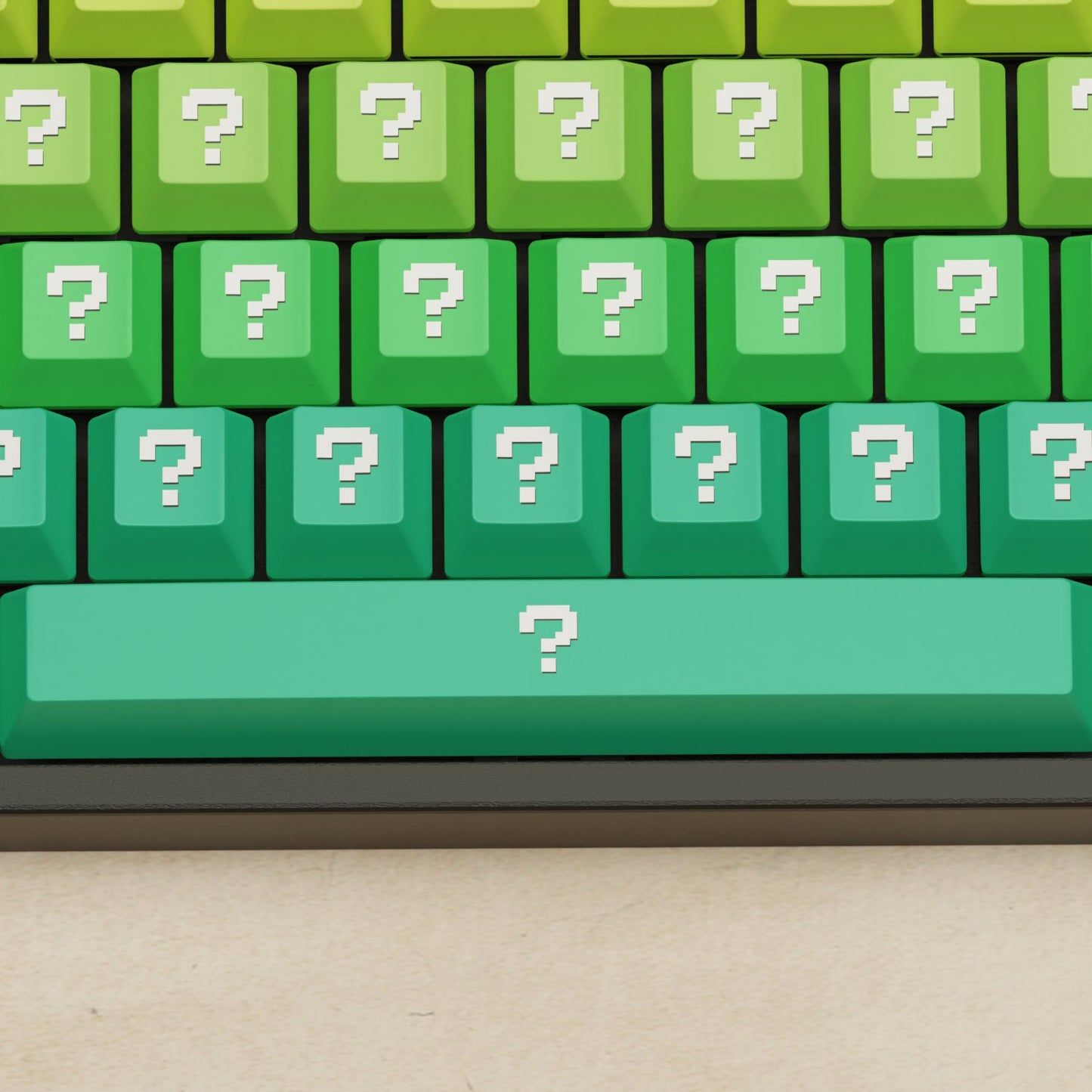 Alpha 108 - 100% Question Mechanical Keyboard - Goblintechkeys