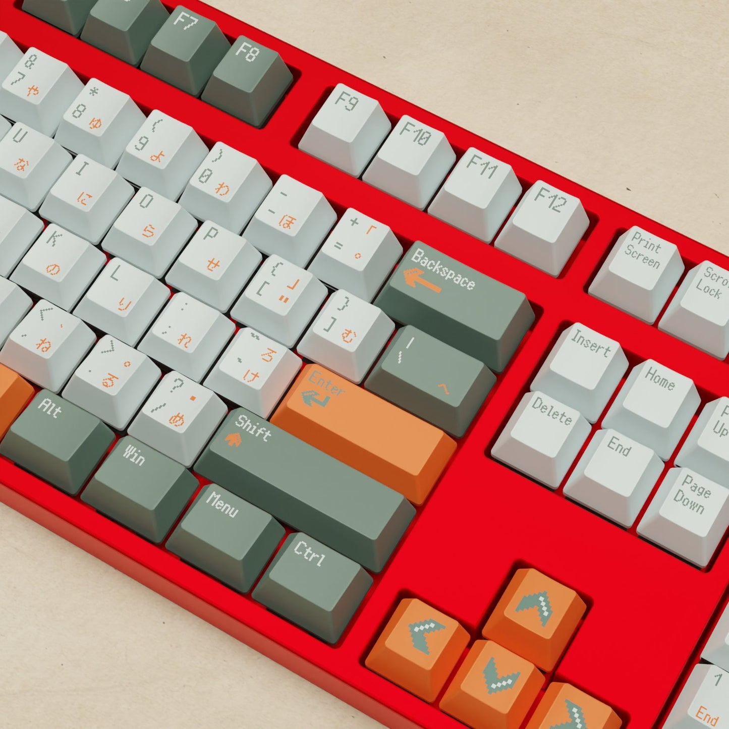 Alpha 108 - 100% Retro Mechanical Keyboard - Goblintechkeys