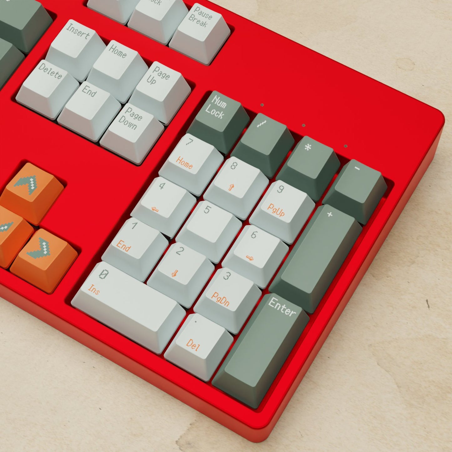 Alpha 108 - 100% Retro Mechanical Keyboard - Goblintechkeys