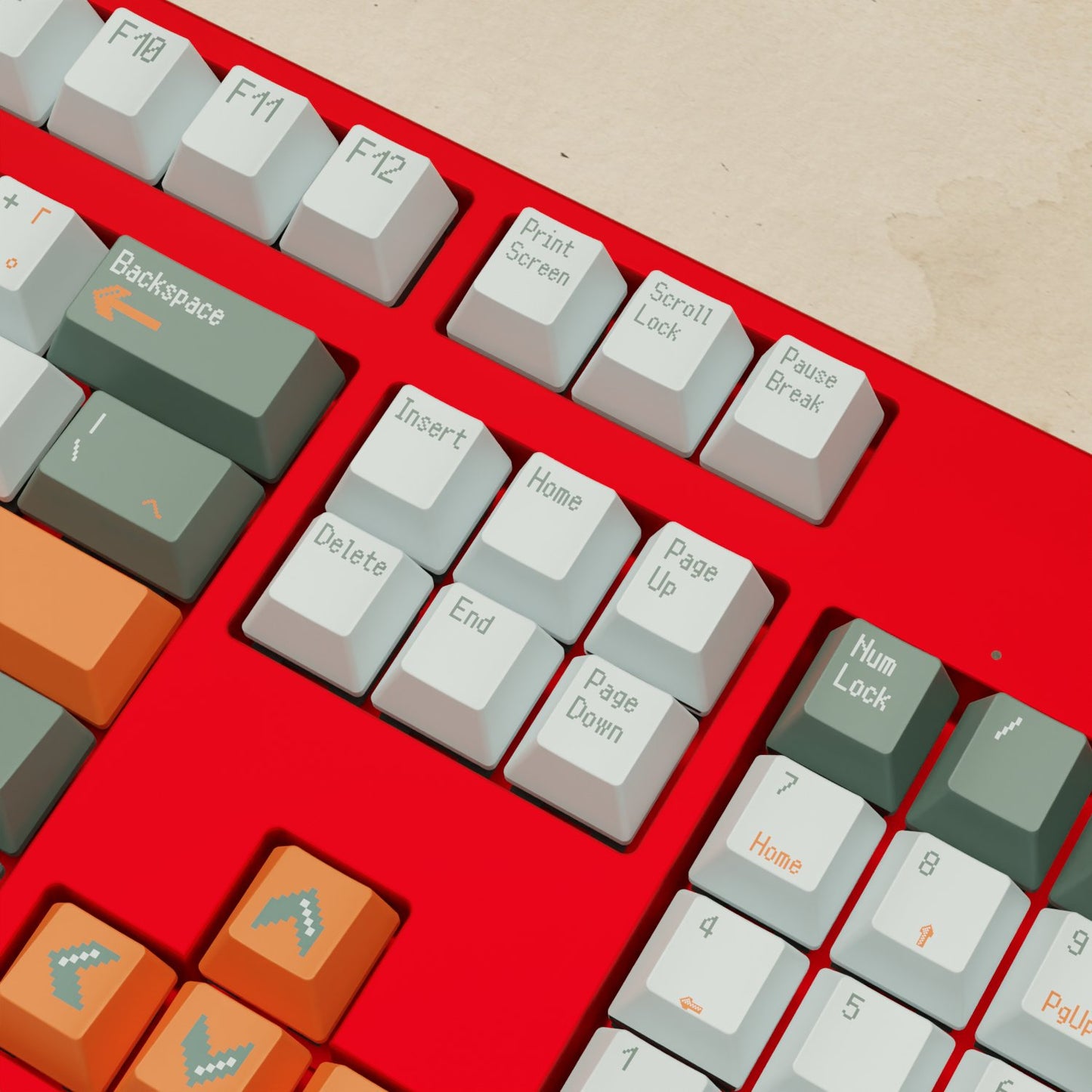 Alpha 108 - 100% Retro Mechanical Keyboard - Goblintechkeys