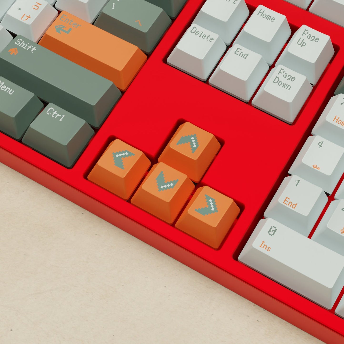 Alpha 108 - 100% Retro Mechanical Keyboard - Goblintechkeys