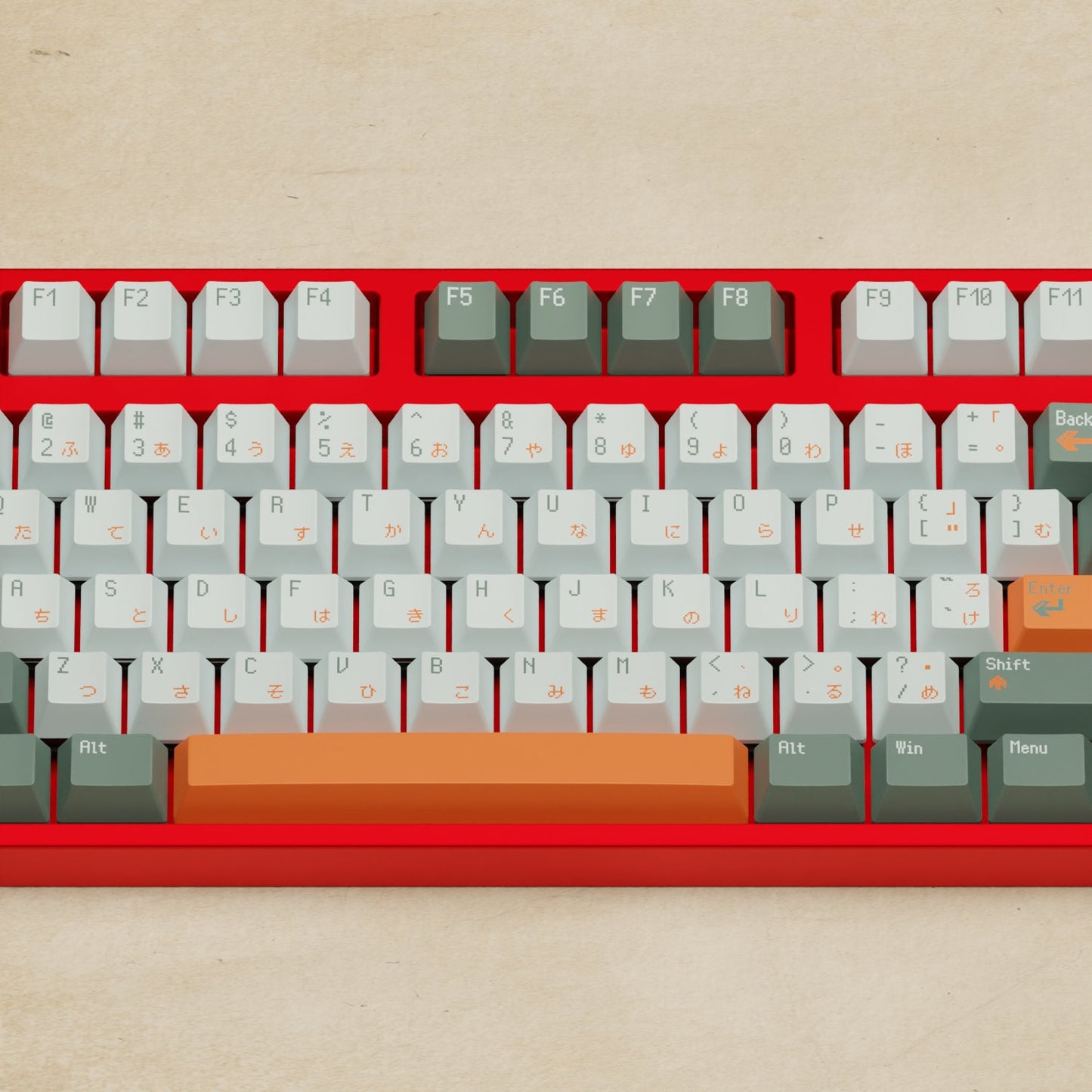 Alpha 108 - 100% Retro Mechanical Keyboard - Goblintechkeys