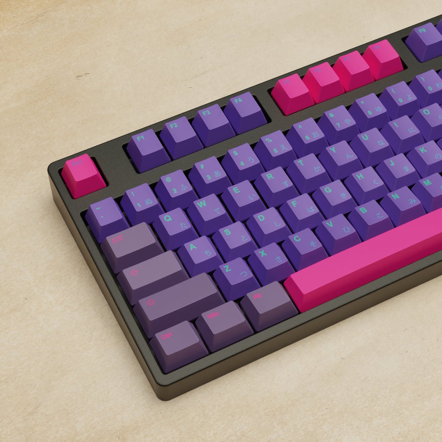 Alpha 108 - 100% Techno Mechanical Keyboard - Goblintechkeys