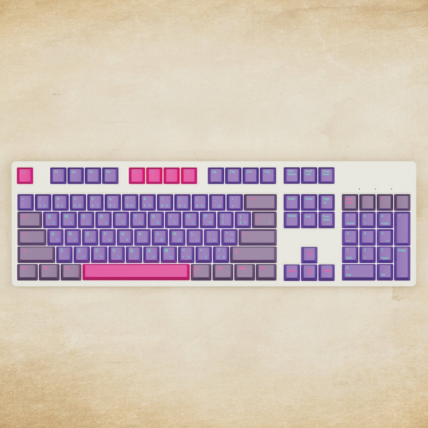 Alpha 108 - 100% Techno Mechanical Keyboard - Goblintechkeys