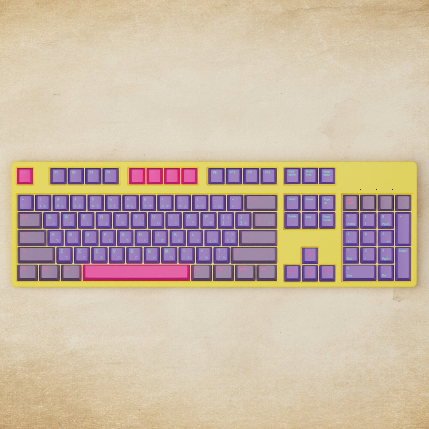 Alpha 108 - 100% Techno Mechanical Keyboard - Goblintechkeys