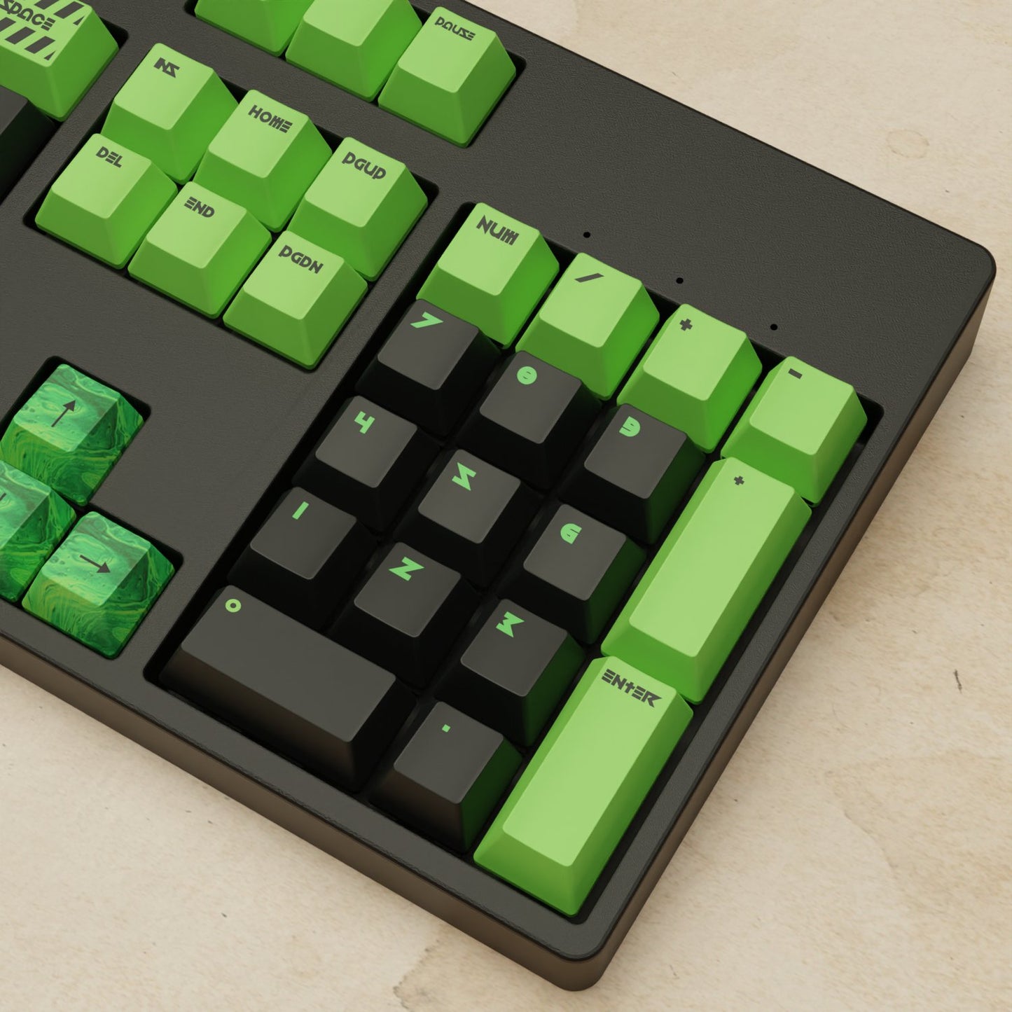 Alpha 108 - 100% Toxic Mechanical Keyboard - Goblintechkeys