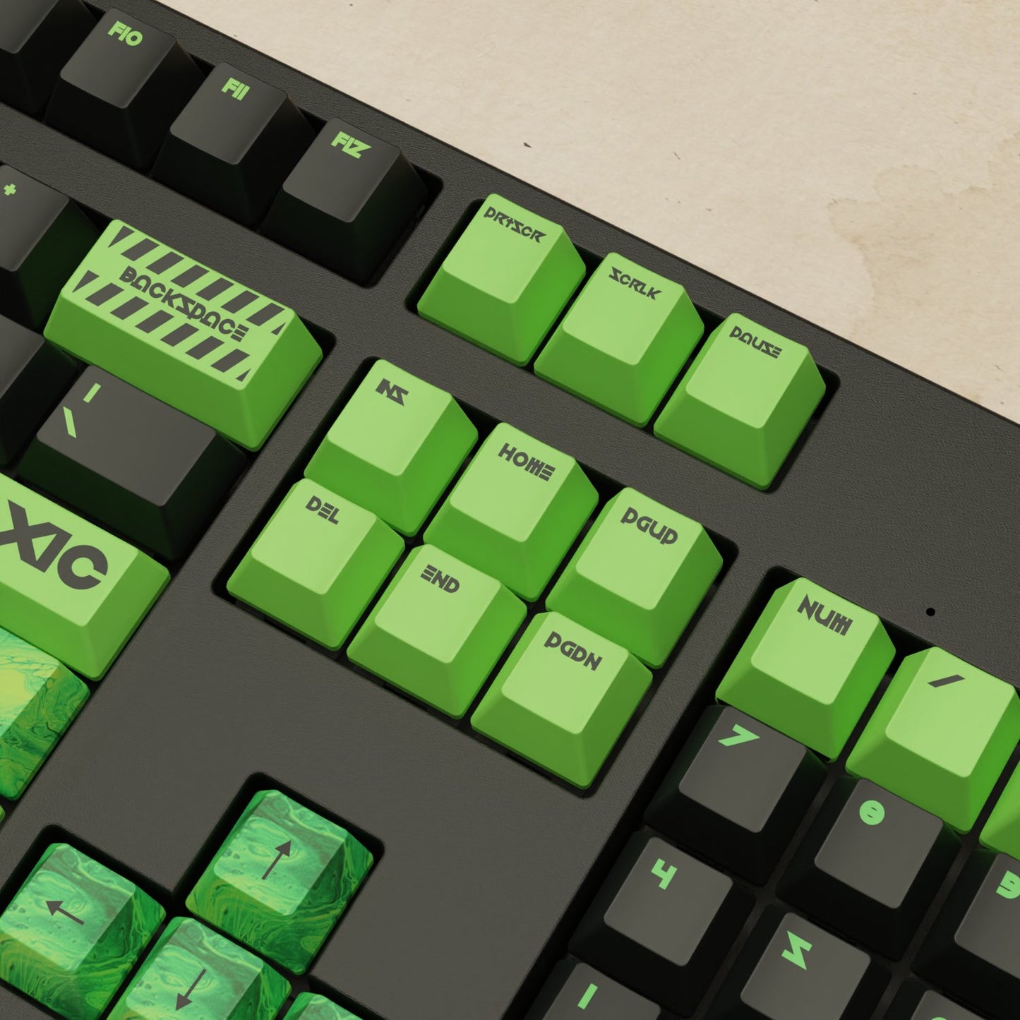 Alpha 108 - 100% Toxic Mechanical Keyboard - Goblintechkeys