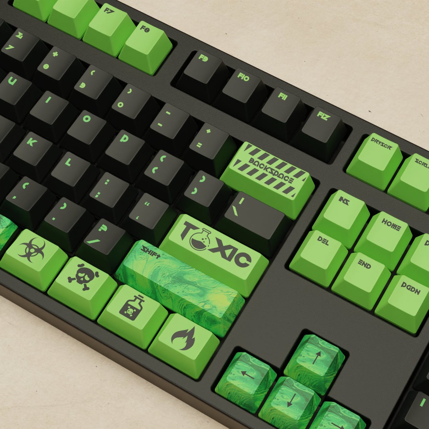 Alpha 108 - 100% Toxic Mechanical Keyboard - Goblintechkeys