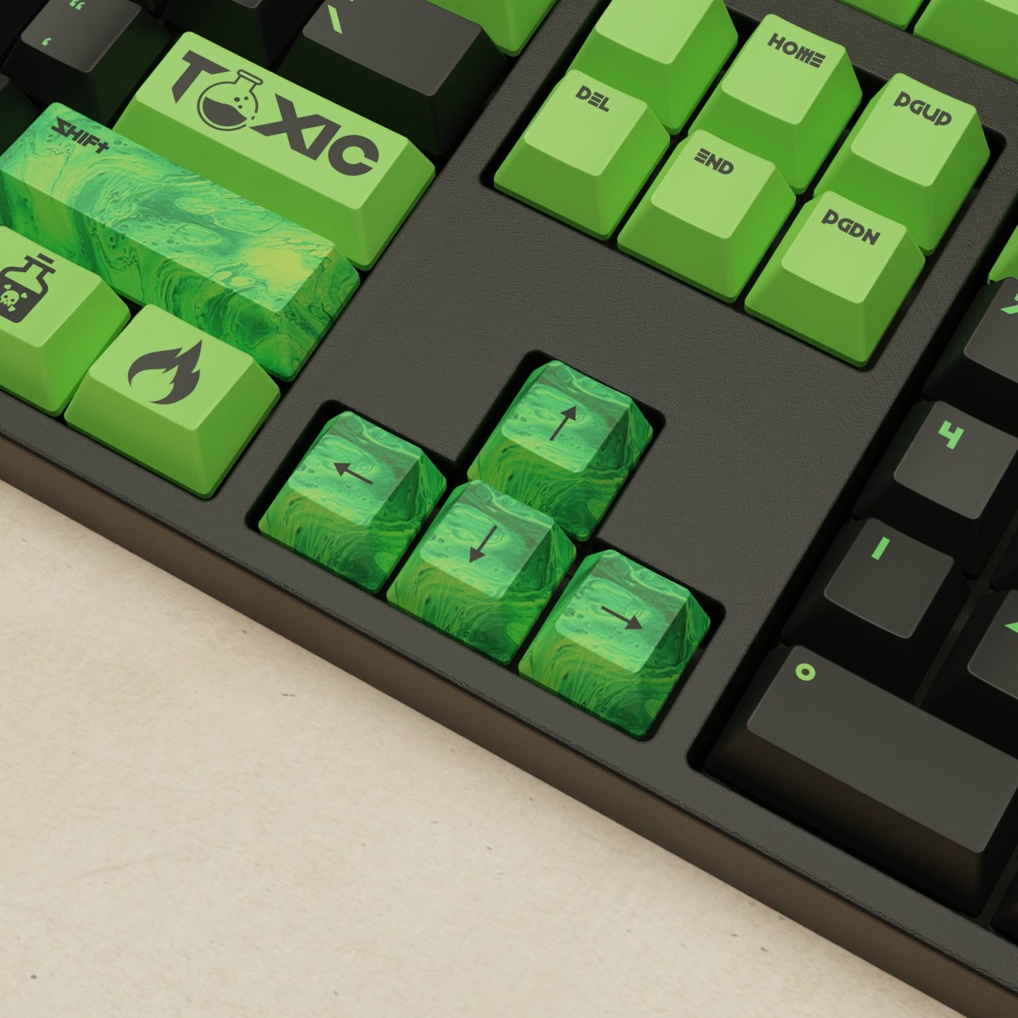 Alpha 108 - 100% Toxic Mechanical Keyboard - Goblintechkeys