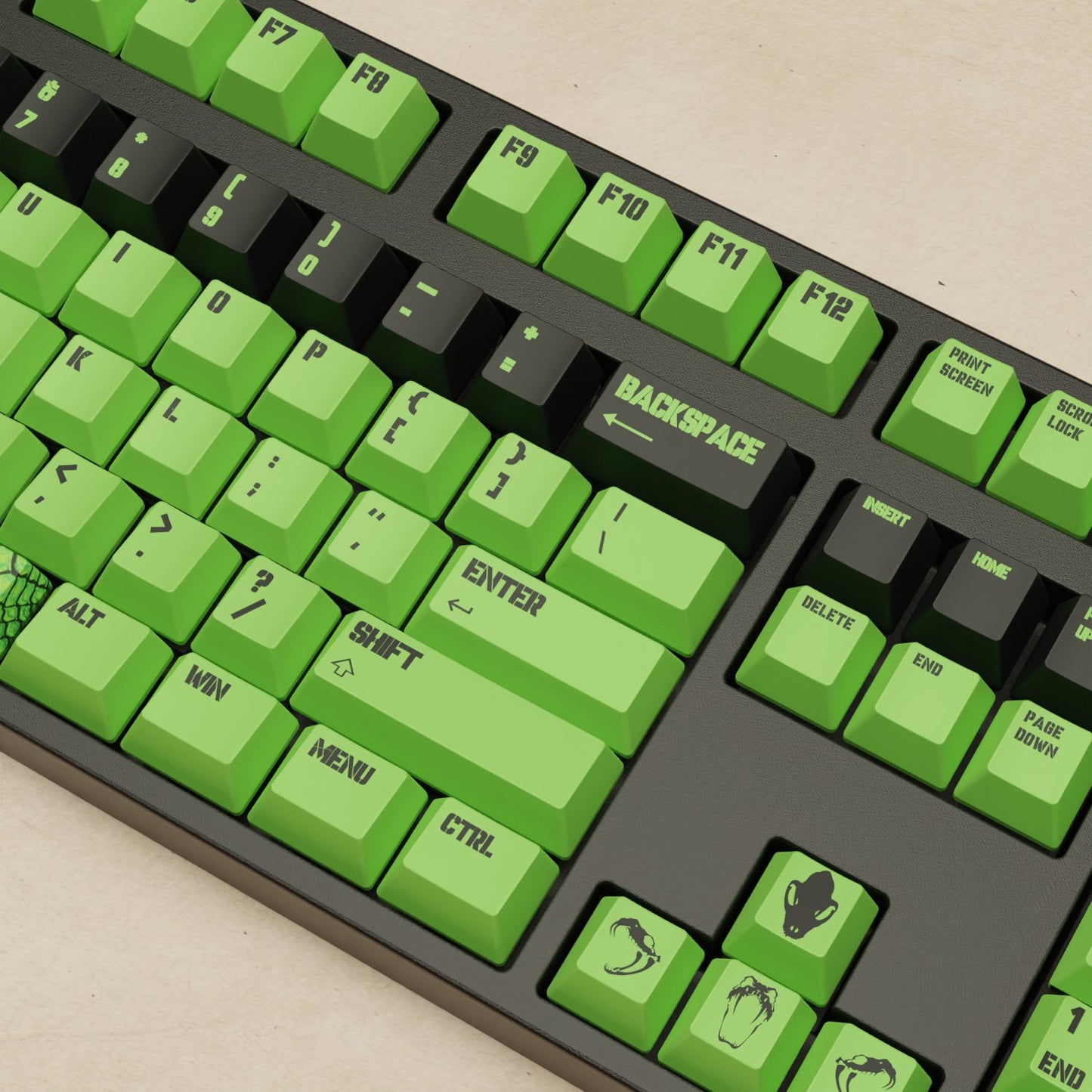 Alpha 108 - 100% Venomous Mechanical Keyboard - Goblintechkeys